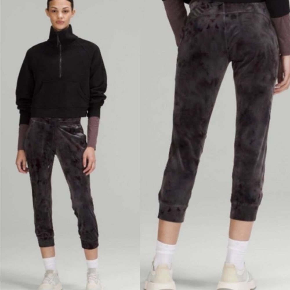 Lululemon Interstella Grey Cropped 23" Jogger Size4